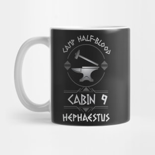 Cabin #9 in Camp Half Blood, Child of Hephaestus – Percy Jackson inspired design Mug